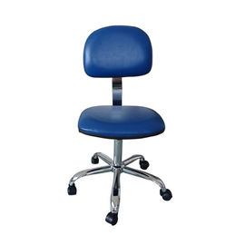 Cadeiras ergonômicas do ESD altura ajustável estática de couro confortável da cadeira do plutônio da anti