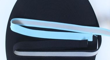 Material condutor da fibra largura estática azul preta da faixa elástica 20mm de correia de pulso do ESD da anti