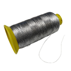 Vestuários e sapatas do controle estático de Grey Conductive Sewing Thread For