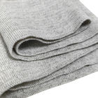 60% Poliéster 30% Algodão 10% Fibra de Carbono ESD Tecido Costela Tricotagem Tecido Antistático Para Colar de T-Shirt
