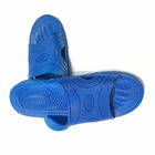 Tipo transversal cor do deslizador do ESD do material do SPU das sapatas de segurança do ESD azul para a sala de limpeza