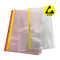 Saco estático livre de poeira do documento do saco A4 A3 ESD do arquivo do furo da sala de limpeza 11 anti com cor-de-rosa ou o amarelo