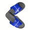 As sapatas de segurança econômicas do ESD do deslizador lavável do PVC colorem a sola superior azul de W/Black
