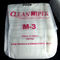 Limpador 100% de limpeza do M-3 da sala de limpeza sem fiapos da limpeza 4-Folded do quarto desinfetado do poliéster