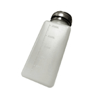 Plástico solvente do distribuidor do álcool químico branco antiestático da garrafa 200ml do ESD