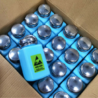 Azul solvente da garrafa 6OZ do distribuidor do ESD do álcool plástico antiestático