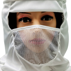 Touca de xale para sala limpa tricotada em sub microfibra livre de poeira