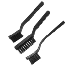 Escovas antiestáticas do ESD da fibra de nylon preta para industrial