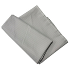 O cinza 10mm listra a fibra do carbono do poliéster 1% do tecido de algodão 65% do poliéster do ESD do peso pesado