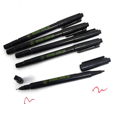 Anti pena de marcador terminada dobro estática 0.5mm - 1.5mm para o escritório do laboratório EPA da sala de limpeza
