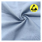 ESD Anti-estática TC Tecido simples com quadrado duplo 4 mm para roupas de trabalho