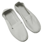 Sapatos de sola de PVC de alta qualidade ESD Tecido respirável superior Antistático Sapatos de lona para laboratório