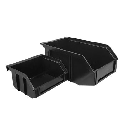 ESD eletrônico SMT Rack Black PCB Embalagem Armazenamento Plastic Circulação Antistático Bin