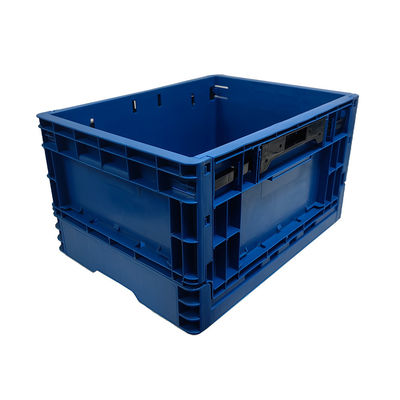 Caixa de armazenamento dobrável ESD azul