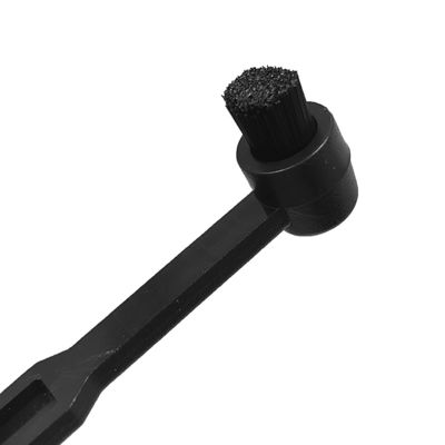 Escova de limpeza de discos Vintage Record Player Dupont Cabelo Pendente Escova Fonógrafo Anti-estático Pequeno escova redonda