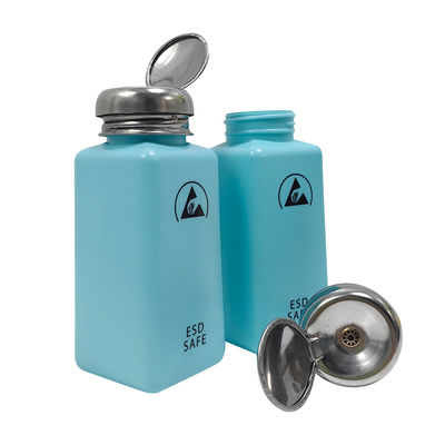 IPA 8OZ (cerca de 240 ml) Dispensador de solvente de plástico ESD Dispensador antistático garrafa de álcool