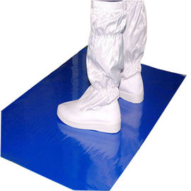 26" x 45" caminhada fora da sala de limpeza adesiva Mat Color Blue White pegajoso 30/60 numerados