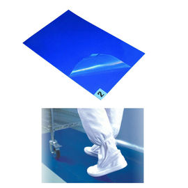 Quarto desinfetado Mats For Construction Polyethylene Material pegajoso de 30 folhas