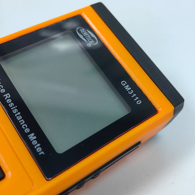 GM3110 Teste de resistência à superfície Detector eletrostático de alta precisão portátil de resistência ao isolamento