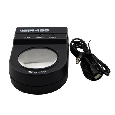 110*72*40mm Preto 498 Medidor de Segurança ESD Testador de Faixa de Pulso para Áreas EPA