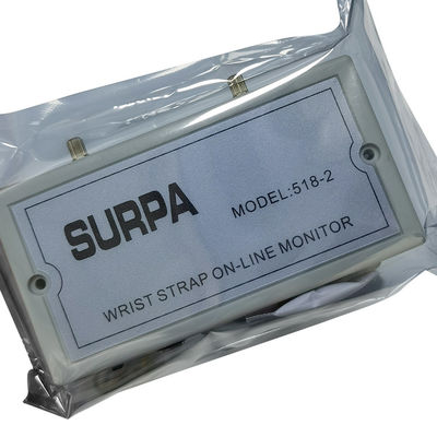 518-2 ESD Monitor de pulseira antiestática Alarme de anel eletrostático Teste de pulseira antiestática