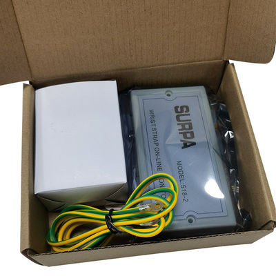 518-2 ESD Monitor de pulseira antiestática Alarme de anel eletrostático Teste de pulseira antiestática