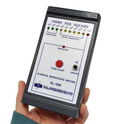 SL-030 Tester de Resistividade Digital de Superfície Dispositivo de Teste ESD Medidor de Resistividade Antistática de Superfície