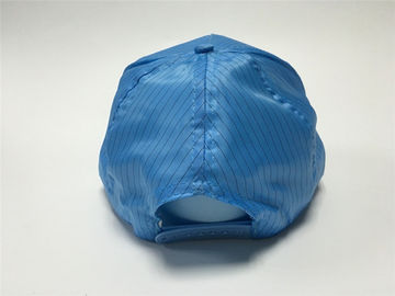 Projeto unisex do chapéu seguro Dissipative estático do ESD da roupa do ESD com a curvatura para o ajuste do tamanho