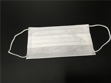 Máscara protetora não tecida descartável Earloop dos materiais de consumo médicos da sala de limpeza 17.5x9.5 cm