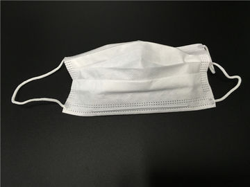 Máscara protetora não tecida descartável Earloop dos materiais de consumo médicos da sala de limpeza 17.5x9.5 cm