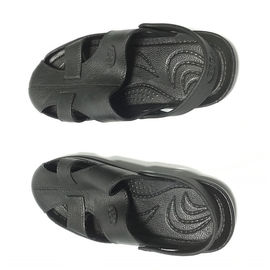 Parte superior segura do SPU de Toe Protected Blue Black White da sandália das sapatas Dissipative estáticas
