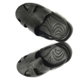Parte superior segura do SPU de Toe Protected Blue Black White da sandália das sapatas Dissipative estáticas