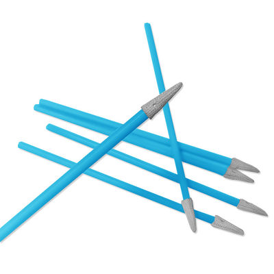 PS750B PCB Limpeza eletrônica 74mm Lint Free Cleanroom Poliéster Tip Head Swabs