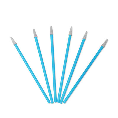 PS750B PCB Limpeza eletrônica 74mm Lint Free Cleanroom Poliéster Tip Head Swabs