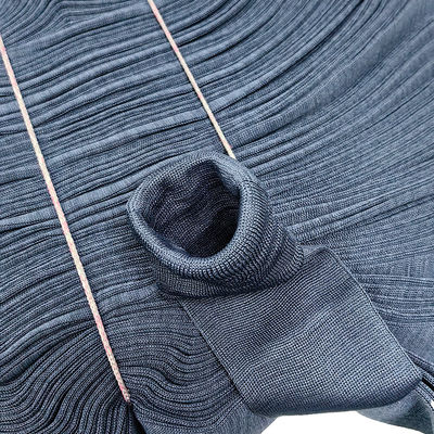 93% Poliéster 7% Fibra de Carbono ESD Tecido de costelas antistáticas para roupas limpas