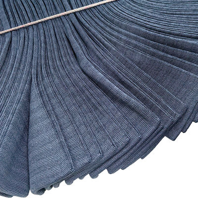 93% Poliéster 7% Fibra de Carbono ESD Tecido de costelas antistáticas para roupas limpas