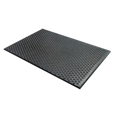 Borracha preta ESD Antistático Cone Padrão Anti fadiga colchão para salas limpas Semicondutores oficinas