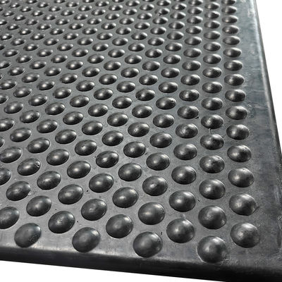Borracha preta ESD Antistático Cone Padrão Anti fadiga colchão para salas limpas Semicondutores oficinas