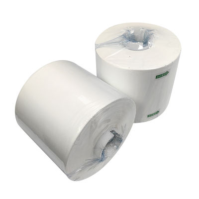 Papel industrial sem poeira em rolos grandes Papel absorvente de óleo Papel sem poeira Tecido 25*38 Papel sem poeira Papel branco