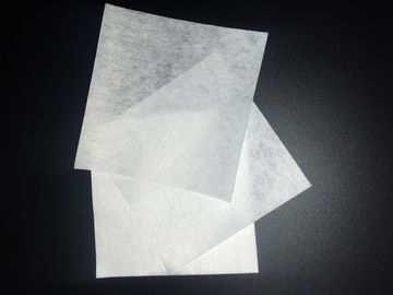 Corte branco da faca da mistura do poliéster da celulose 45% de pano sem fiapos 55% da sala de limpeza