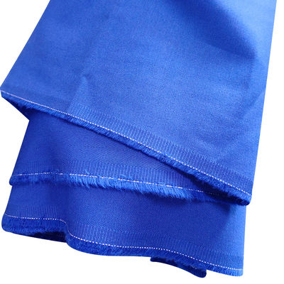 Roupas de trabalho antiestáticas de algodão poli-mistura azul ESD