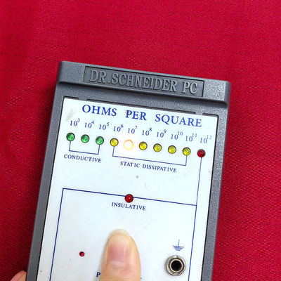 Tecido ESD Antistático Alta resistência ao desgaste e à corrosão Resistência da superfície 10e6 10e9ohms Longa vida útil