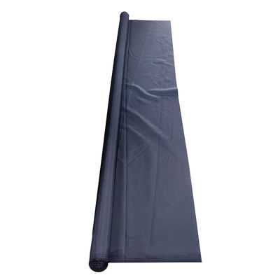 Tecido impermeável antistático ESD azul 5mm Grid 98% Poliéster para roupas de sala limpa