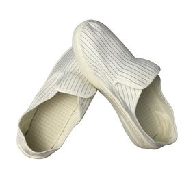 Botas estáticas livres de poeira superiores da lona do ESD anti para a área de trabalho sensível do ESD