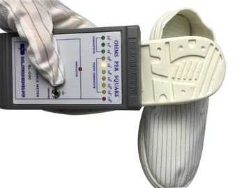 Botas estáticas livres de poeira superiores da lona do ESD anti para a área de trabalho sensível do ESD