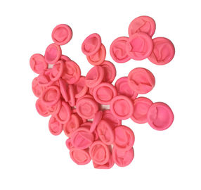 Berços estáticos do dedo do rosa anti luvas estáticas dos anti 10 ROHS BRUTOS complacentes