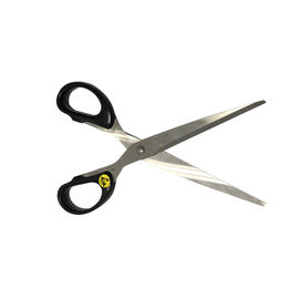 7&quot; ABS condutor preto das tesouras do ESD do comprimento total seguram a lâmina de aço inoxidável
