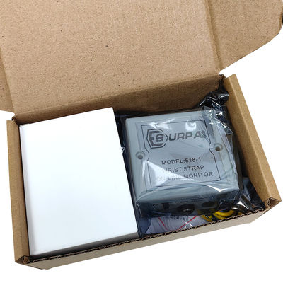 Autêntico SURPA 518-1 Anel Eletrostático Monitor Online Antidistático Pulseira Alarme Monitor de Terra