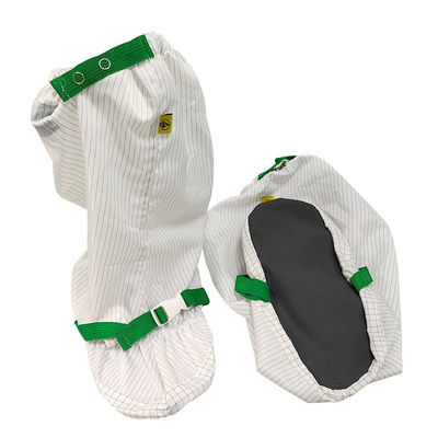Sala limpa Hipalon Sola Antiderrapante Anti-estática Sapatos à prova de poeira ESD 5cm Botas com listras