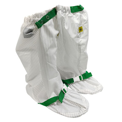 Sala limpa Hipalon Sola Antiderrapante Anti-estática Sapatos à prova de poeira ESD 5cm Botas com listras